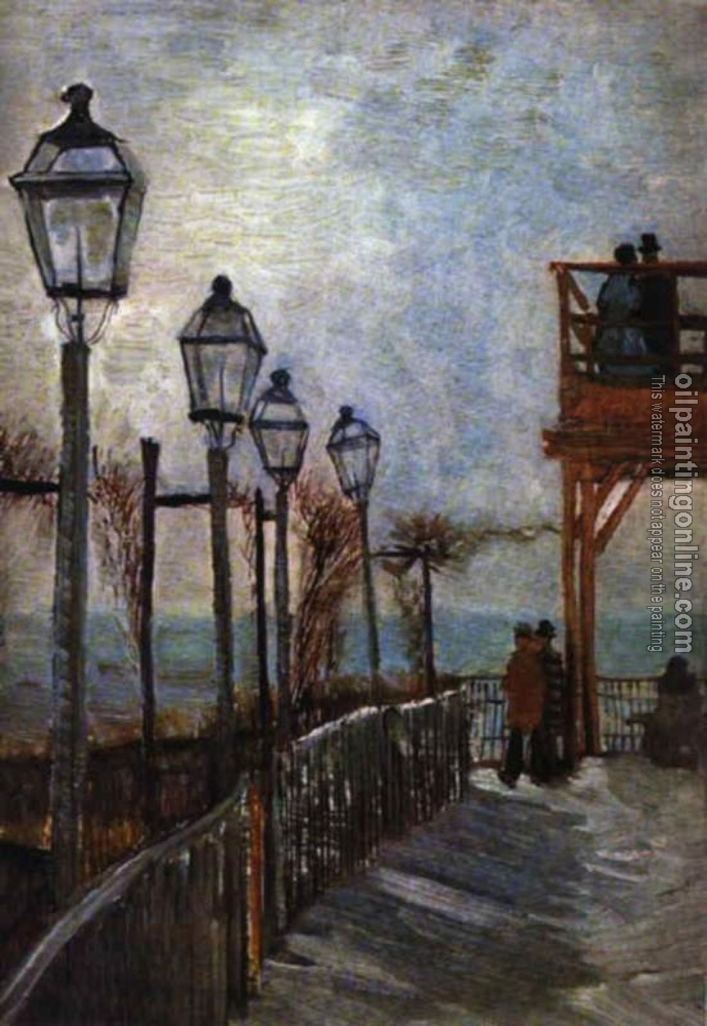 Gogh, Vincent van - Montmartre Near the Upper Mill